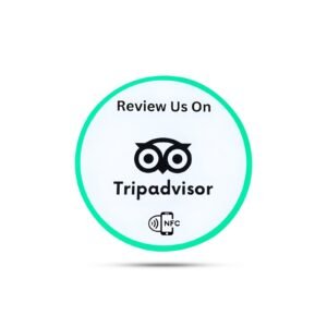 Hochwertiger NFC-Aufkleber für mehr Tripadvisor Bewertungen