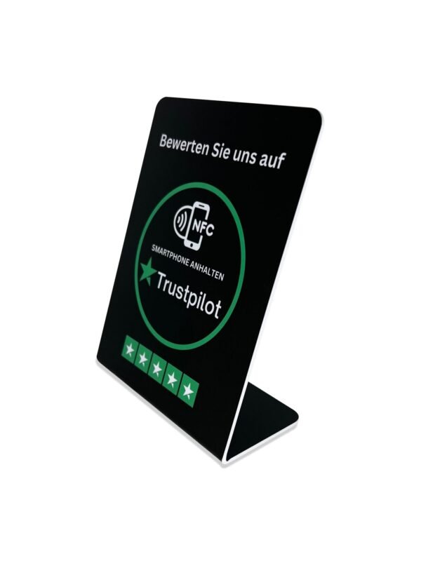 NFC-Aufsteller für mehr Trustpilot Bewertungen – Bild 2