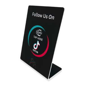 NFC-Aufsteller für mehr TikTok-Follower