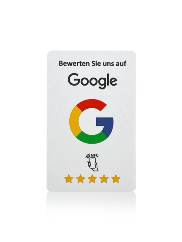 NFC Visitenkarte für mehr Google Bewertungen