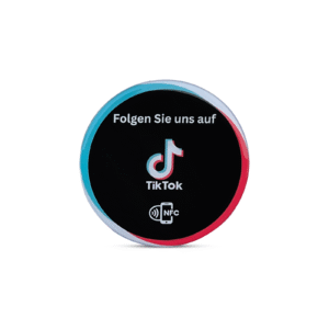Hochwertiger NFC-Aufkleber für mehr TikTok-Follower