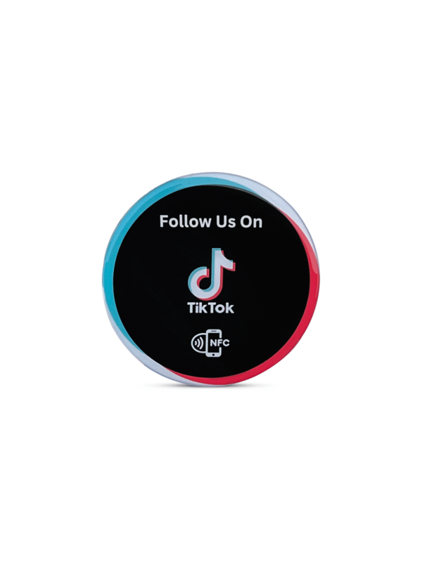 Hochwertiger NFC-Aufkleber für mehr TikTok-Follower – Bild 2