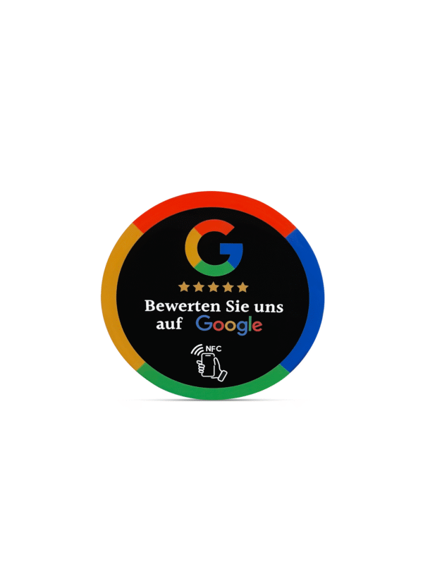 Hochwertiger NFC-Aufkleber für mehr Google Bewertungen – Bild 2