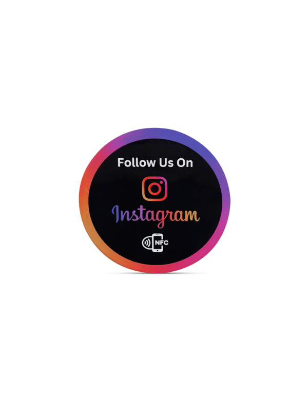 Hochwertiger NFC-Aufkleber für mehr Instagram-Follower – Bild 5